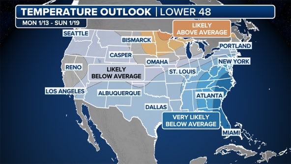 Brutal cold to freeze NYC as arctic air infiltrates America