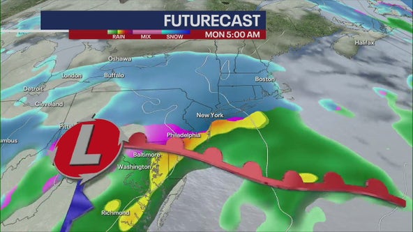 Winter storm forecast for NYC: Snow timing, impacts for Monday morning's commute