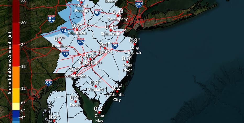 Winter storm forecast for NYC: Snow timing, impacts for Monday morning's commute