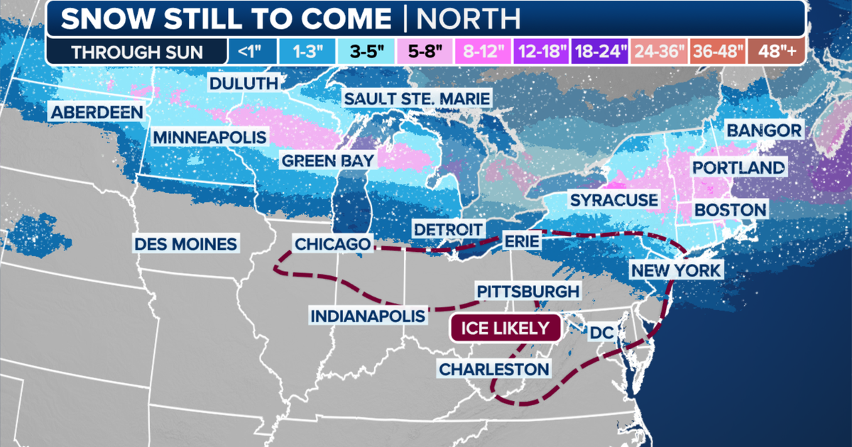 NYC snowstorm Saturday: Updated timing, projected totals and what to ...