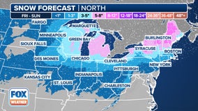 Wintry mix expected this weekend in NYC; parts of NJ could get 3+ inches of snow