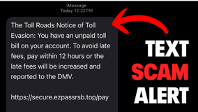 Did you get a text about an unpaid toll? It's probably a scam