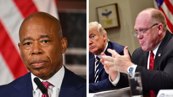 Adams meets with Trump border Czar as NYC faces FEMA cuts, ICE raids, DOJ charges