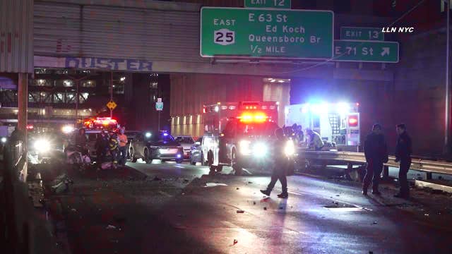 Crash on FDR Drive: Driver killed, passenger injured after collision and ejection