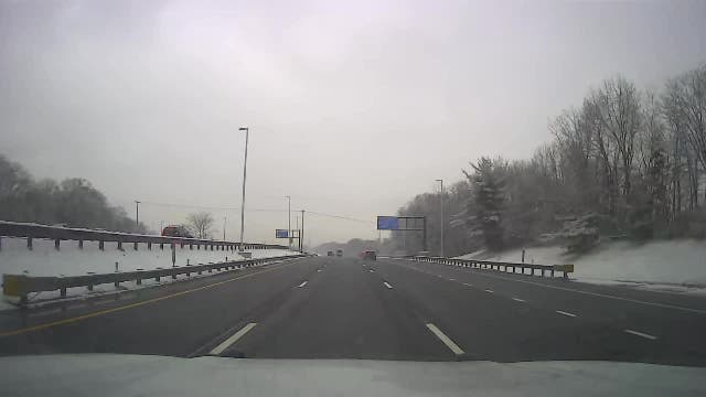 Snow totals: Here's how much fell overnight in NY, NJ, CT