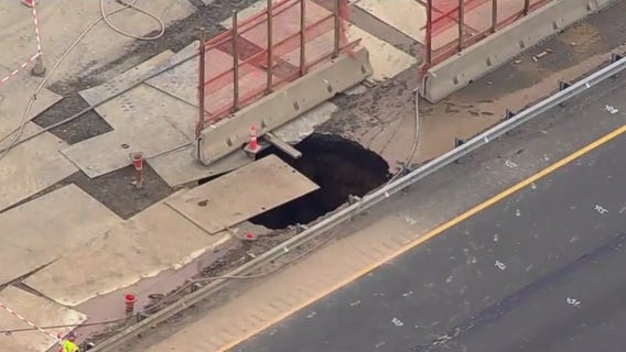 New sinkhole shuts down both lanes of I-80 in New Jersey