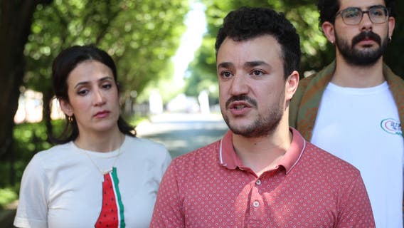 Mahmoud Khalil's wife gives birth after ICE denies Columbia activist's plea for temporary release