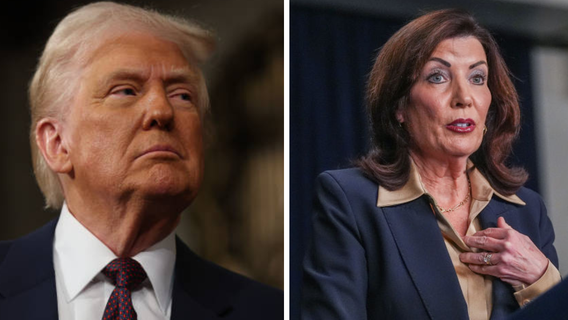 NY Gov. Hochul meets with Trump in Washington
