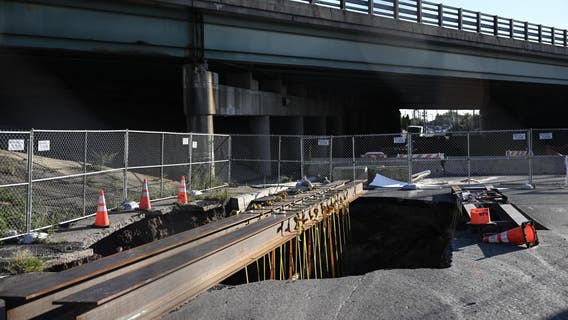 NJ sinkhole I-80 repairs expected to take weeks: Latest updates, map