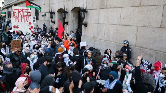 Second Columbia protester arrested, another student 'self-deports'