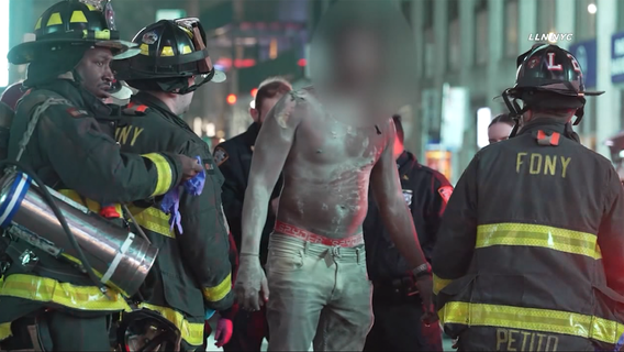 Man set on fire in Times Square: Police say victim may know attacker