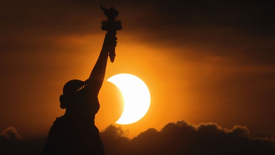 Partial solar eclipse visible in NYC on March 29: Here’s when and how to watch