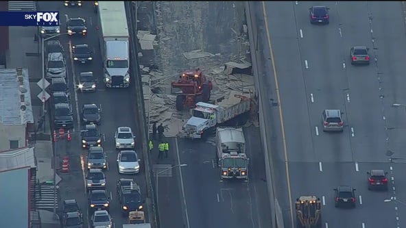 BQE traffic: Debris spill shuts down Gowanus