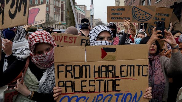 Pro-Palestinian protesters return to Columbia and Barnard after NYPD response