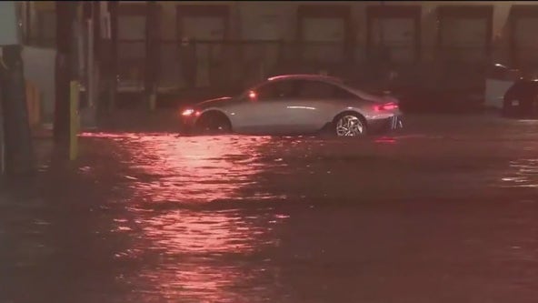 Heavy rain, flooding causes chaos in New Jersey