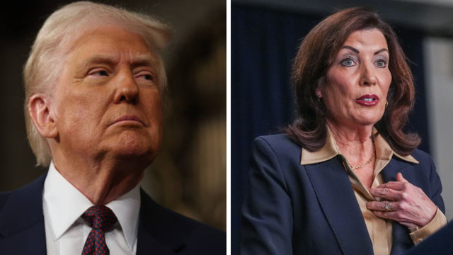 NY Gov. Hochul meets with Trump in Washington