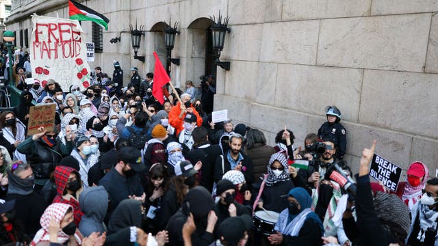 Second Columbia protester arrested, another student 'self-deports'