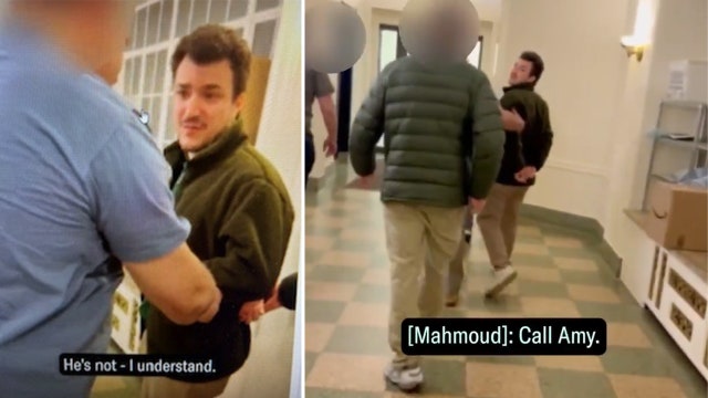Video shows ICE arresting Mahmoud Khalil
