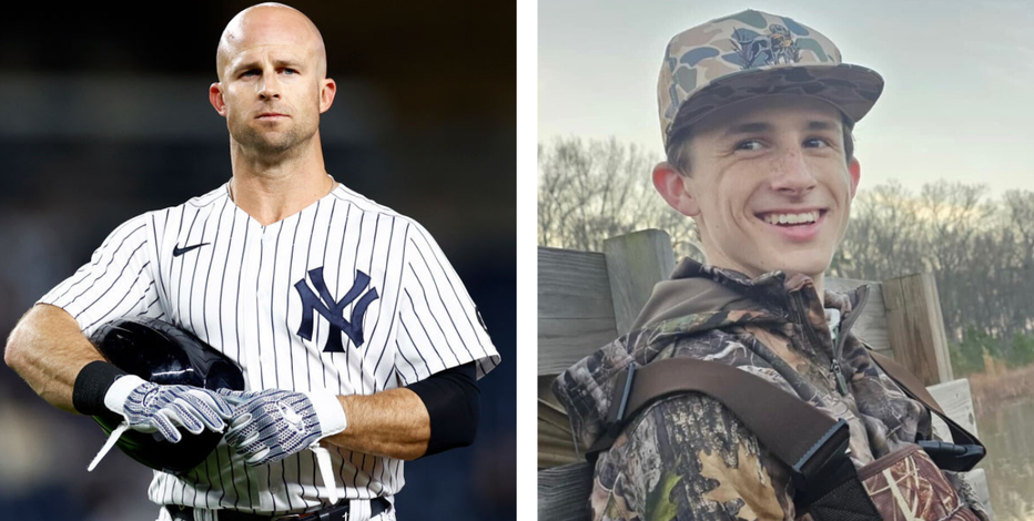 Former Yankee star Brett Gardner says son, 14, died suddenly on family vacation