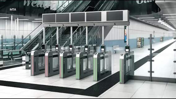 Turnstiles no more: MTA to test modern fare gates at certain NYC subway stations
