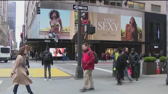 'Very Sexy' Victoria's Secret billboard called 'very illegal' by NYC officials
