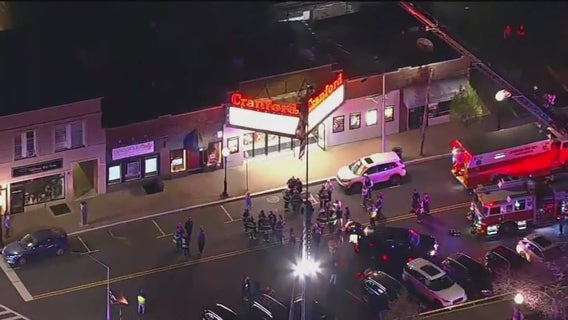 NJ movie theater evacuated after ceiling collapses; no injures reported