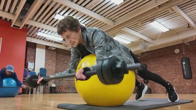 100-year-old Long Island woman motivates with fitness, joy — and a perfect plank