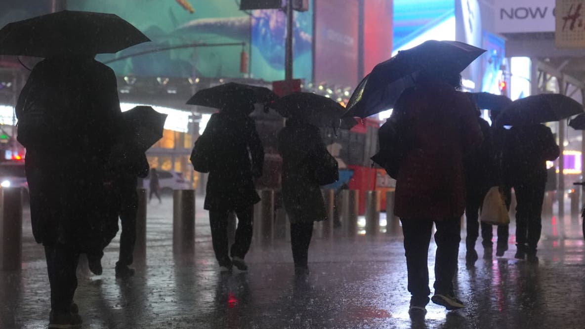 Flood watch in effect as heavy rain threatens NYC through Friday night
