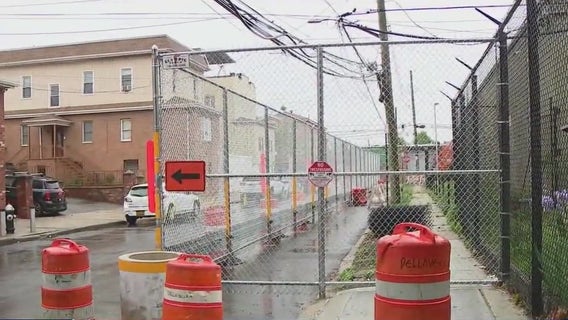 Private fence in East Elmhurst causes public outcry