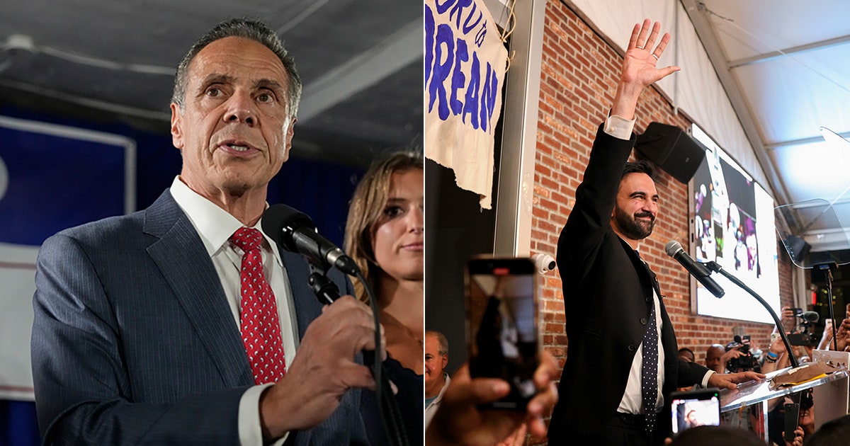 Mamdani declares victory in NYC mayoral primary election, Cuomo ...