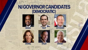 Who is ahead in the NJ governor race on primary election day?