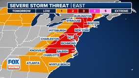NYC weather alert: Severe storms possible Thursday, heat wave expected next week