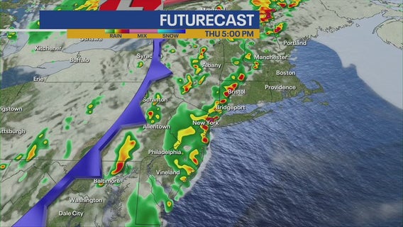 Severe weather threatens NYC with damaging winds and hail; isolated tornadoes possible