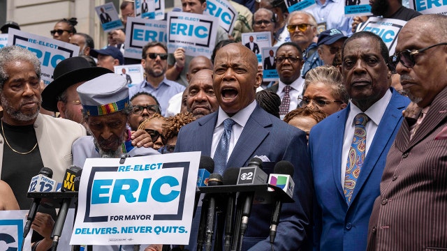 Mayor Eric Adams kicks off campaign for reelection