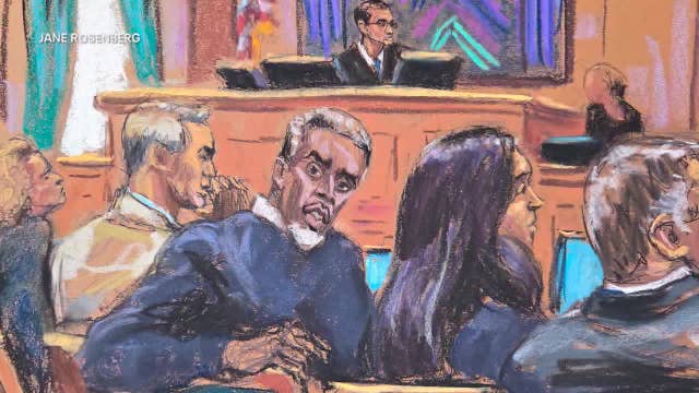 Diddy trial adjourned for the day on Wednesday; expected back Friday