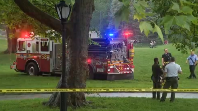 Teen struck by lightning in Central Park during severe storm