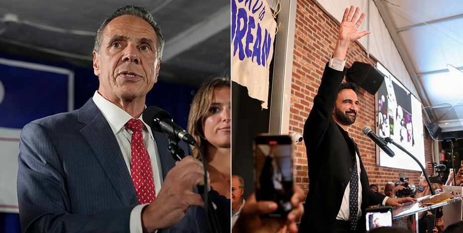 Mamdani declares victory in NYC mayoral primary election, Cuomo concedes