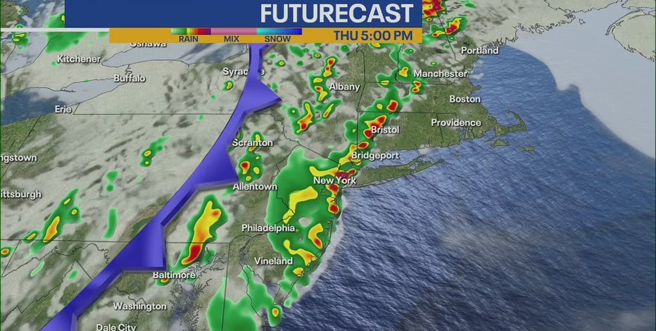 Severe weather threatens NYC with damaging winds and hail; isolated tornadoes possible