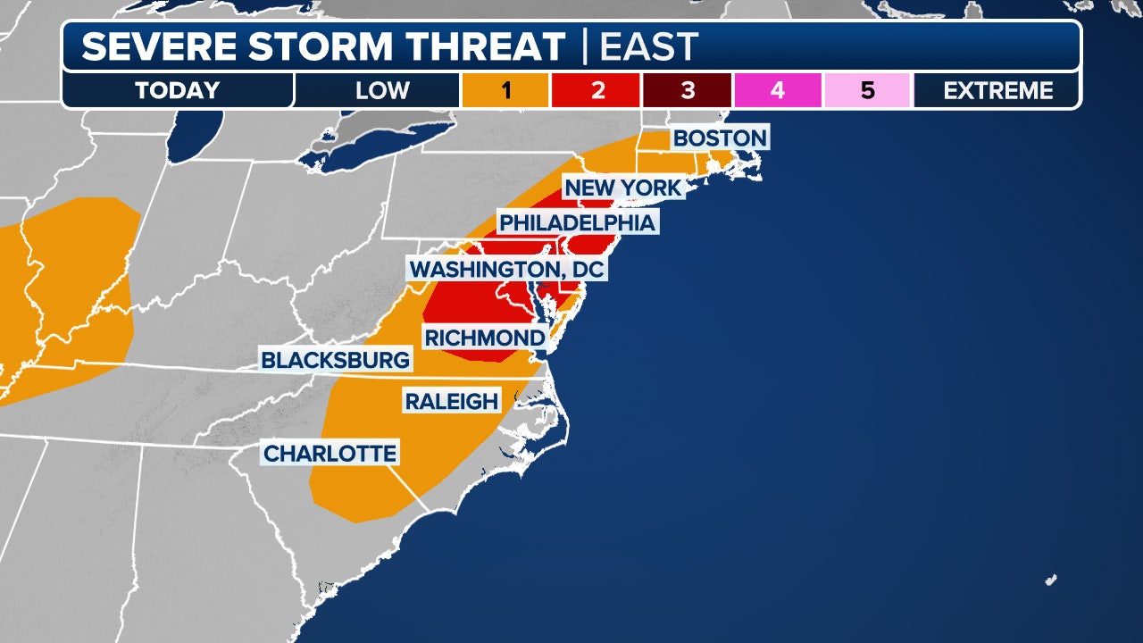 Severe storms, flash flood risk threaten NYC's Tuesday evening commute