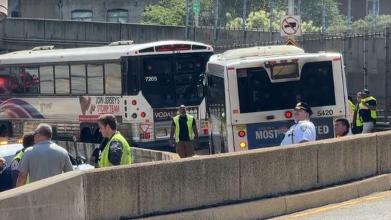29 people injured in bus crash near Port Authority Bus Terminal