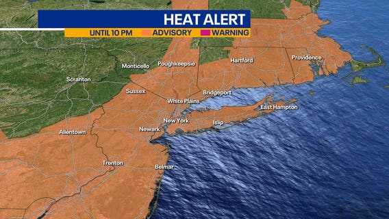 When will the NYC humidity break? Heat advisory, risk of severe storms