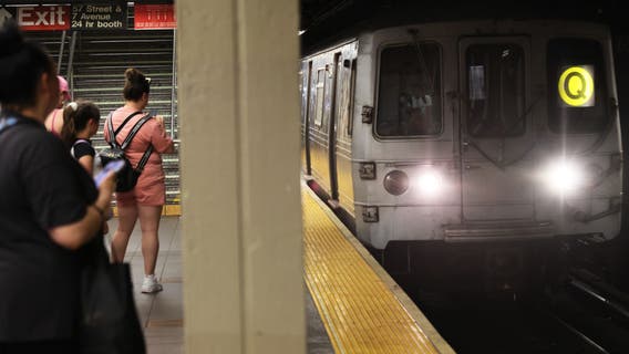 Person struck by Q train near Union Square, police say
