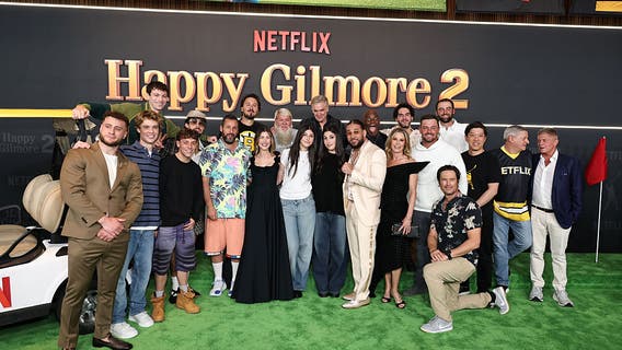 'Happy Gilmore 2': Adam Sandler, Bad Bunny and more walk green carpet for NYC premiere