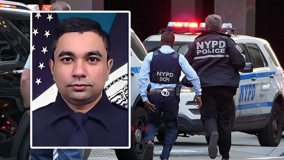 NYPD officer, 36, with pregnant wife, 2 kids killed in Midtown shooting