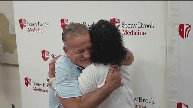 Long Island man reunites with kidney donor: 'My angel came'