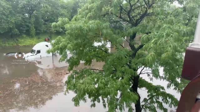 Track NYC-area road closures after Thursday's floods