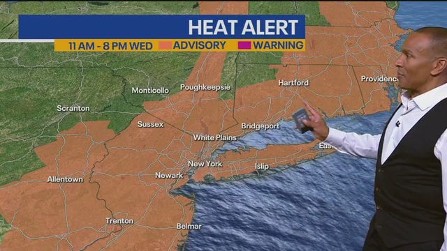 NYC set to face second heat wave of the summer amid air quality concerns