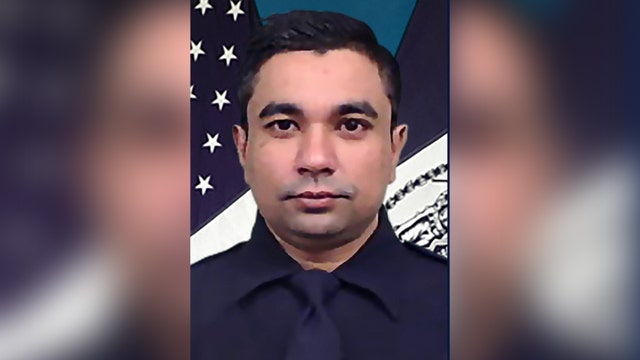 Memorial for slain NYPD Det. Didarul Islam marks 1 year since Midtown office shooting