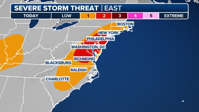Severe storms, flash flood threat for NYC area