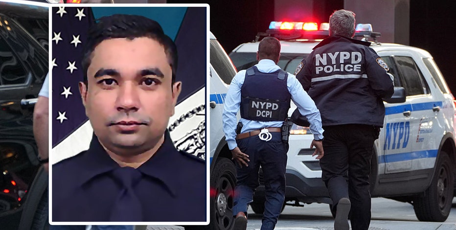 NYPD officer, 36, with pregnant wife, 2 kids killed in Midtown shooting
